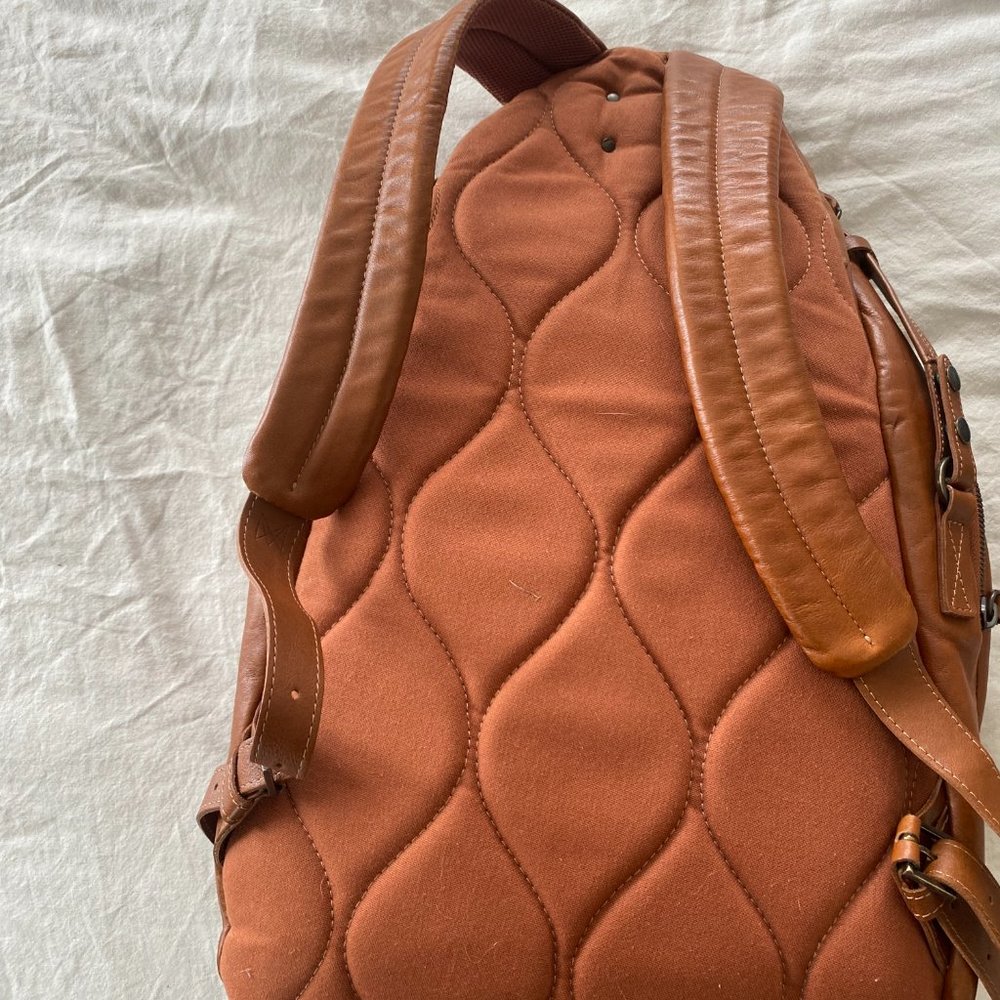 Will Leather Goods Brown Backpack - image 6